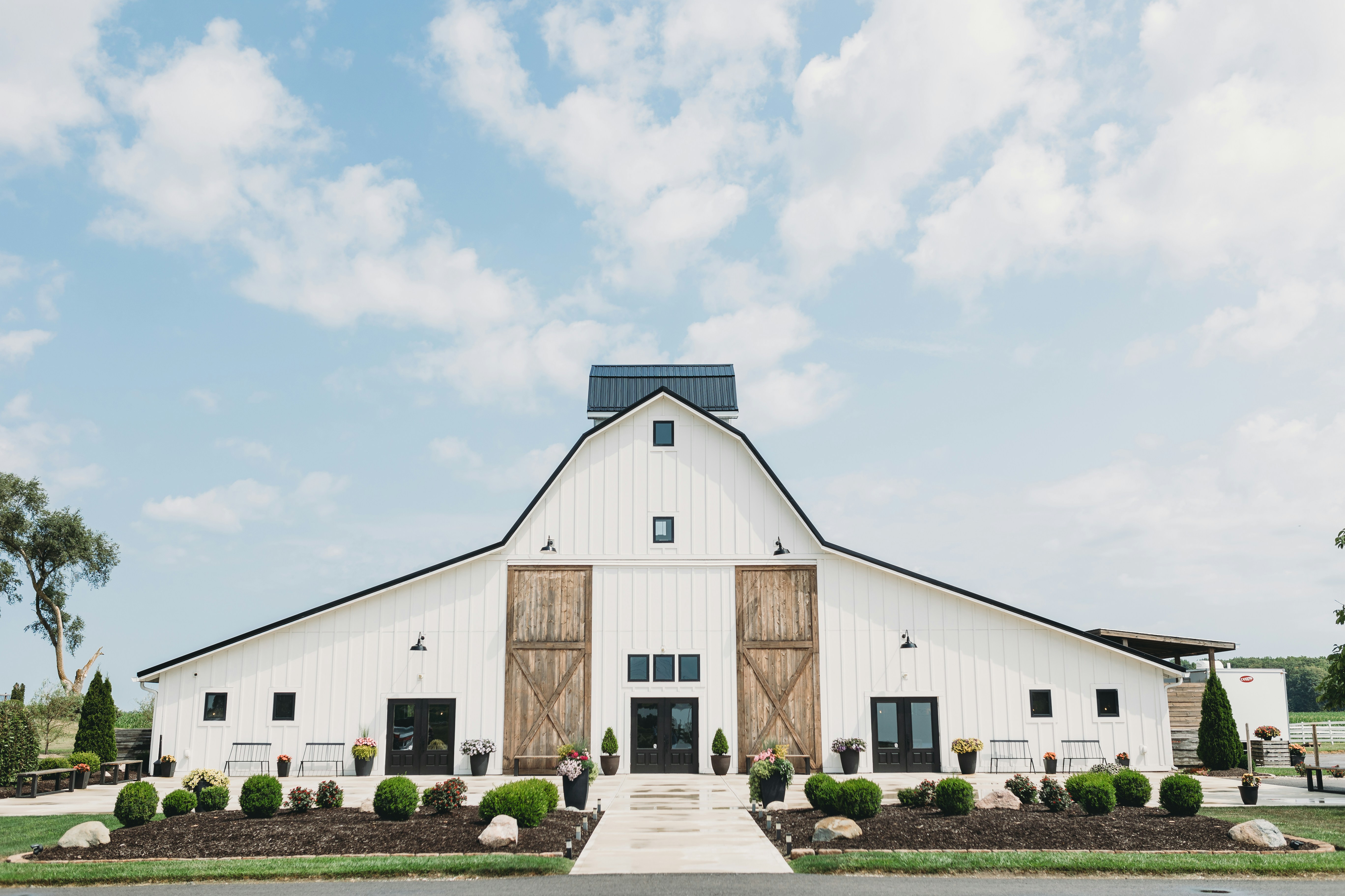Rustic barn wedding venue
